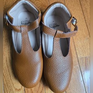Monkey Feet Tan Kids Dress Shoes
